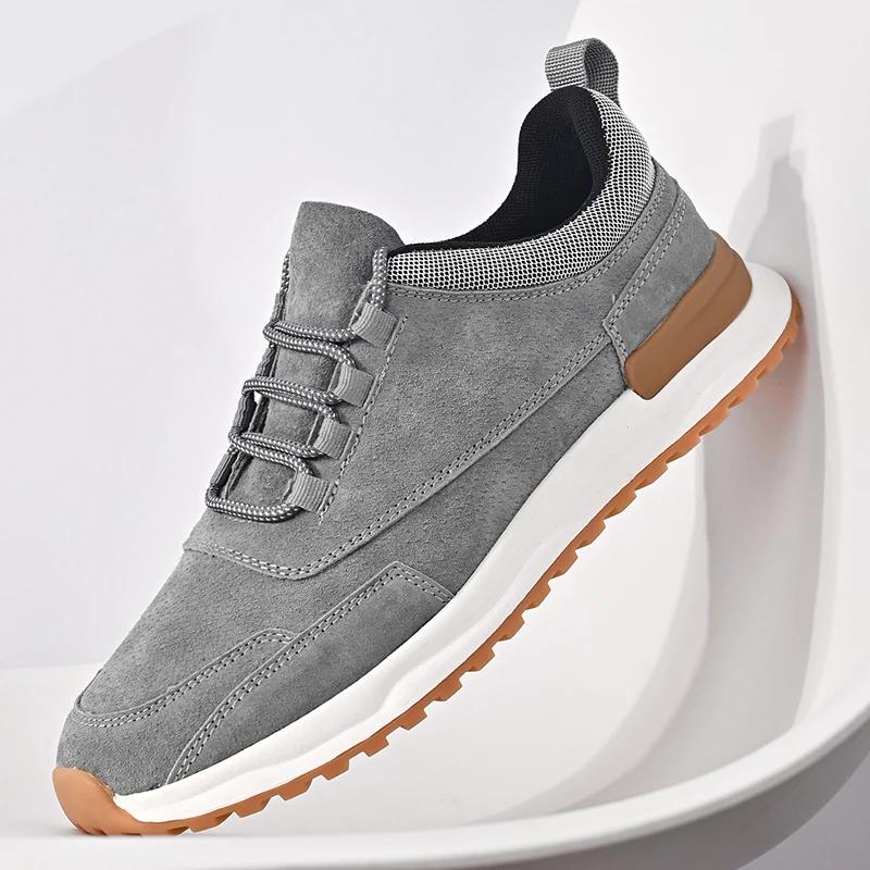 Casual Leather Men's Sneakers Casual Shoes Men Sports Shoes Man Comfort Male Treking Footwear Trainers Shoes for Men
