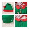 Girl Christmas Outfit Bodysuit Cute Newborn Clothes for Dress Up Carnival