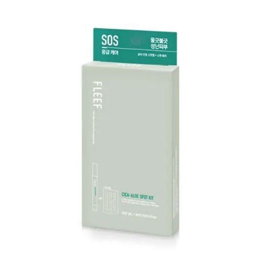 FLEEF Cica-Aloe Spot Kit (Spot Gel + Spot Patch)