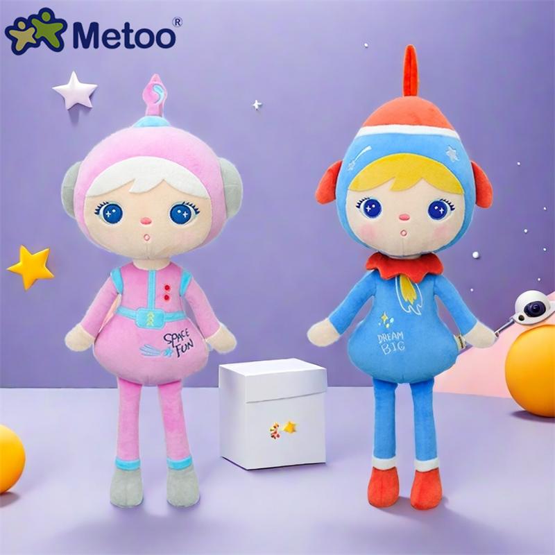 Metoo Keppel Plush Doll Space Rocket Astronaut Spaceship UFO Dolls Gentle Children Toy Infant Birth Date Present