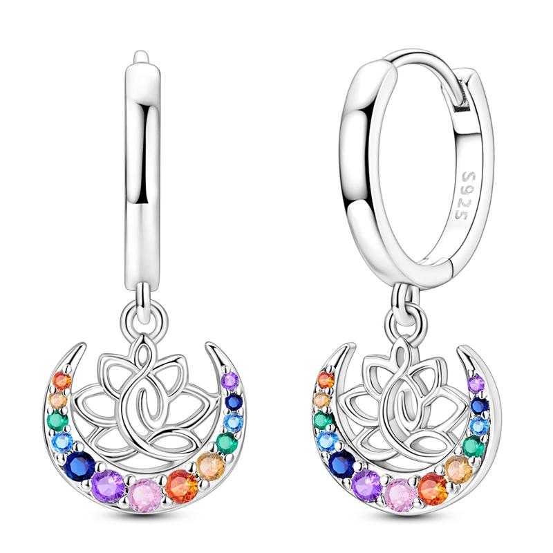 925 Sterling Silver Pendant Earrings for Women Wedding Jewelry Gift Sweet Cherry Butterfly Dragonfly Pony Drop Earrings Eardrop