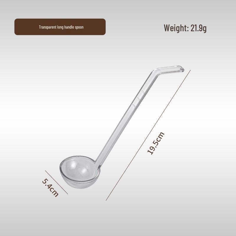 PC Acrylic Flip-top Jam Box with Lid for Milk Tea Shops - Transparent Sectional Tray for Pearl, Coconut Jelly, and Seasonings