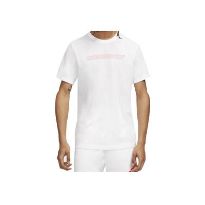 23 Engineered Dri-Fit Casual Sports Short Sleeve T-Shirt Men Tops White CJ6205-100