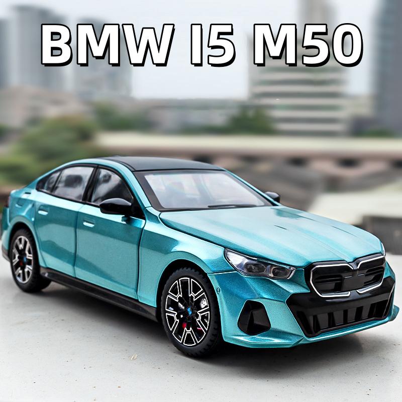 New 1:22 I5 M50 Supercar Alloy Die Cast Toy Car Model Sound and Light Children's Toy Collectibles Birthday gift