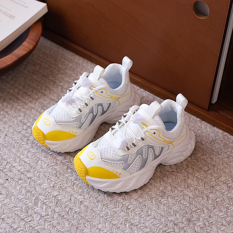 2025 summer new thin mesh fashion platform sports dad shoes women breathable, lightweight and versatile casual Forrest Gump shoes tide