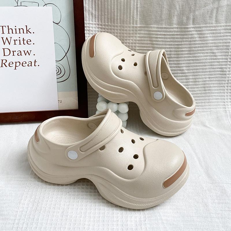 2025 Women s Thick-Soled Height-Increasing Breathable Non-Slip Summer Outdoor Sandals