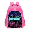 Game Cartoon Backpack Fluorescent Blue Fortnite Letter Printing Waterproof And Wear-Resistant Primary School Student Reflective Schoolbag