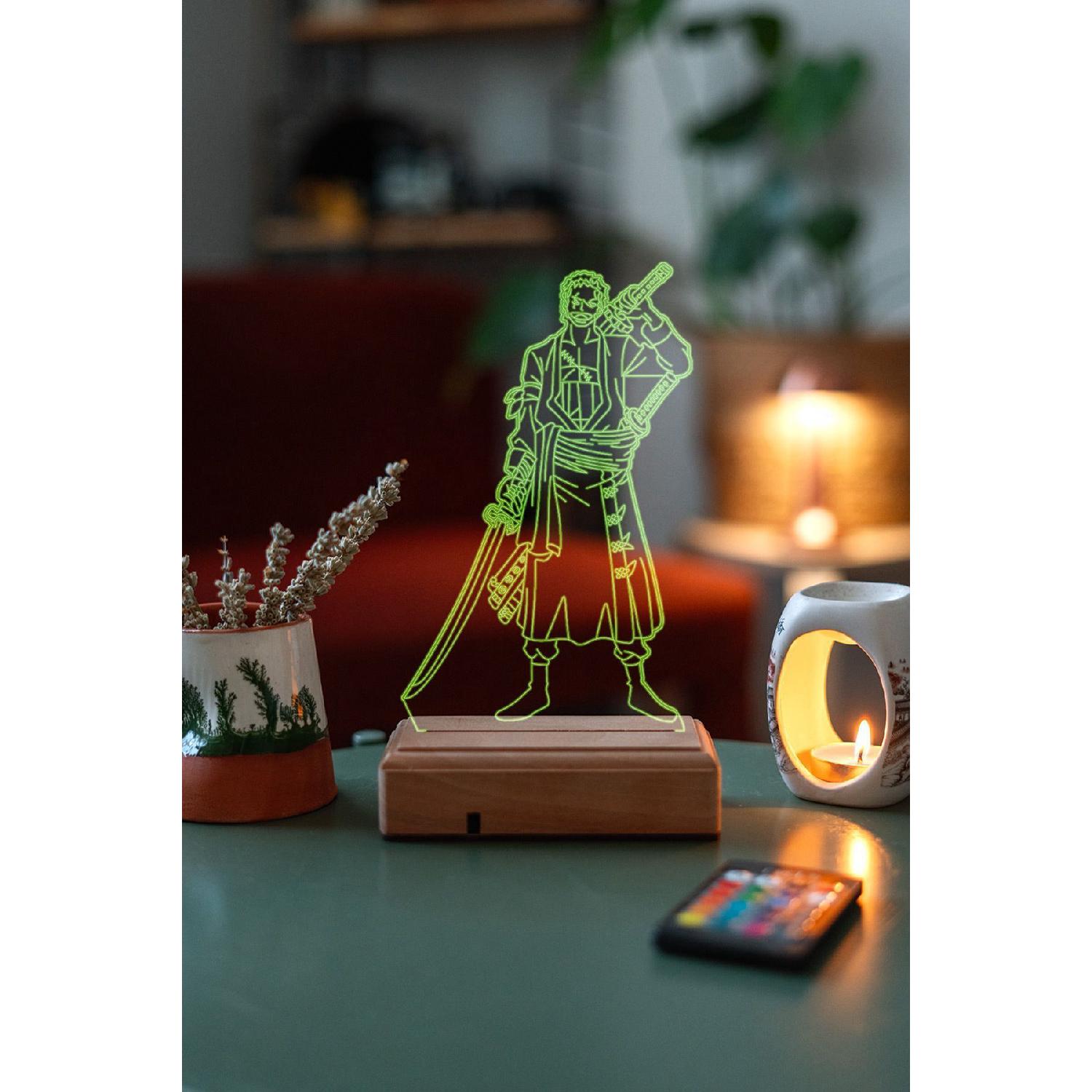 

Нічник One Piece Rononoa Zoro 16 кольорів