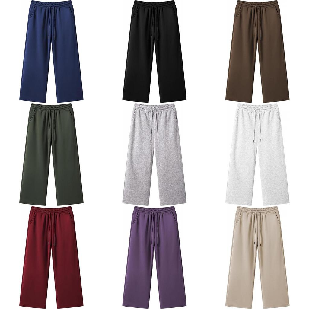 Lässige lockere lange Hose mit elastischem Bund für Reisen und Freizeit
