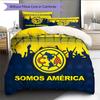 Club América  Pattern Bedding Quilt Set  Home Decoration  Gift (1 * duvet cover + 2 * pillowcase  without core)