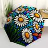 1pc Floral Pattern Automatic Open/Close Umbrella Compact Folding Umbrella, All-Season Portable Umbrella for Women/Men F1124284