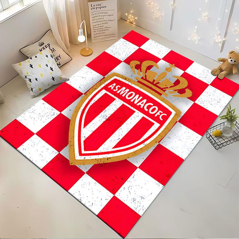 AS Monaco Logo Carpet suitable as a non-slip mat for the living room or bedroom sofa