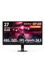 Sony Gaming Monitor INZONE M10S QHD OLED Model with with High Rate Response Speed VESA Compatible SDM-27Q10S 27-inch 24.5-inch Mode, Co-developed