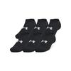 Under Armour Unisex UA TC 3pk No Show
