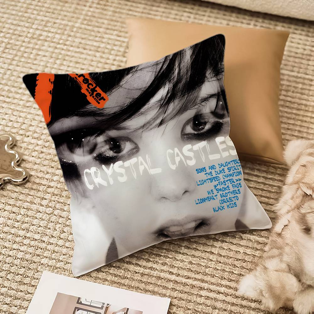 

Группа C-Crystal Castles Наволочка Антипылевой клещ Невидимая молния Диван-кровать 12x12Inch