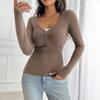 Women S Y2k Versatile Long Sleeve T Shirt Inner Wear