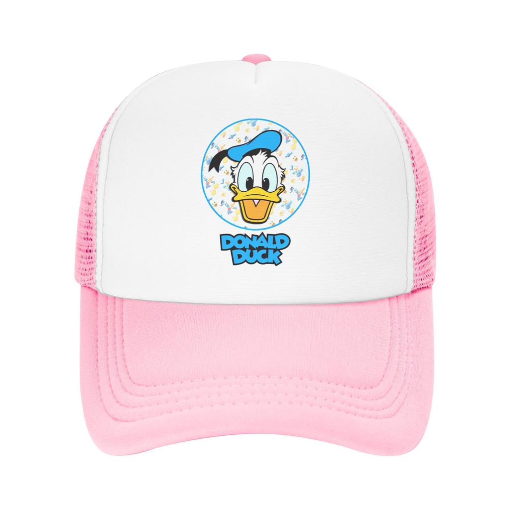 Donald Duck Snapback Hat For Men Women Cooling Breathable Mesh Side Sun Hats Caps Adjustable Fit For Casual Wear