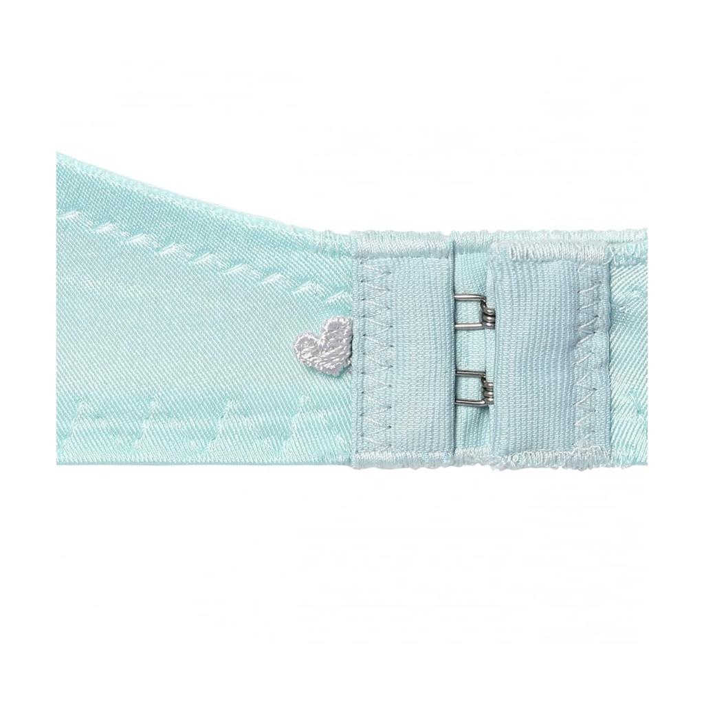 AMOSTYLE BY Triumph Dream Bra Deep V Bra Panty Swinging 3683 D70M & Set, Bouquet, (Sterling Blue),