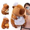 Non-Toxic 25-60Cm Cute Cartoon Cosplay Chef Capybara Plush Doll Pillow Role-Play Cooking Bread Capybara Plush Toy Home Decor Gift For Kids