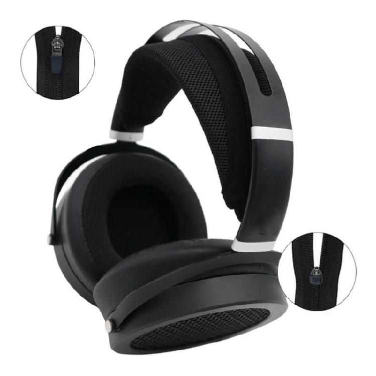 Headphone Headband Sleeve For Headsets Comfortable Fit Quality Fabric Guard With Smooth Opening Zippers