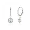 Swarovski 5636270 Una Angelic Constella Hoop Drop Earrings