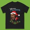 Mike Tyson Merry Chrithmith Mens T-Shirt Womens Tops Tees