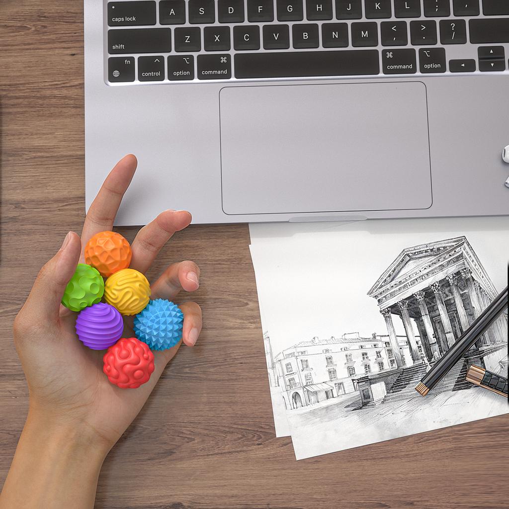 Upgraded Second Generation Silicone Magneti Balls Fidget Toy Worry Balls Autism Calming Toy Kid Adults Relief Stress Sensory Toy