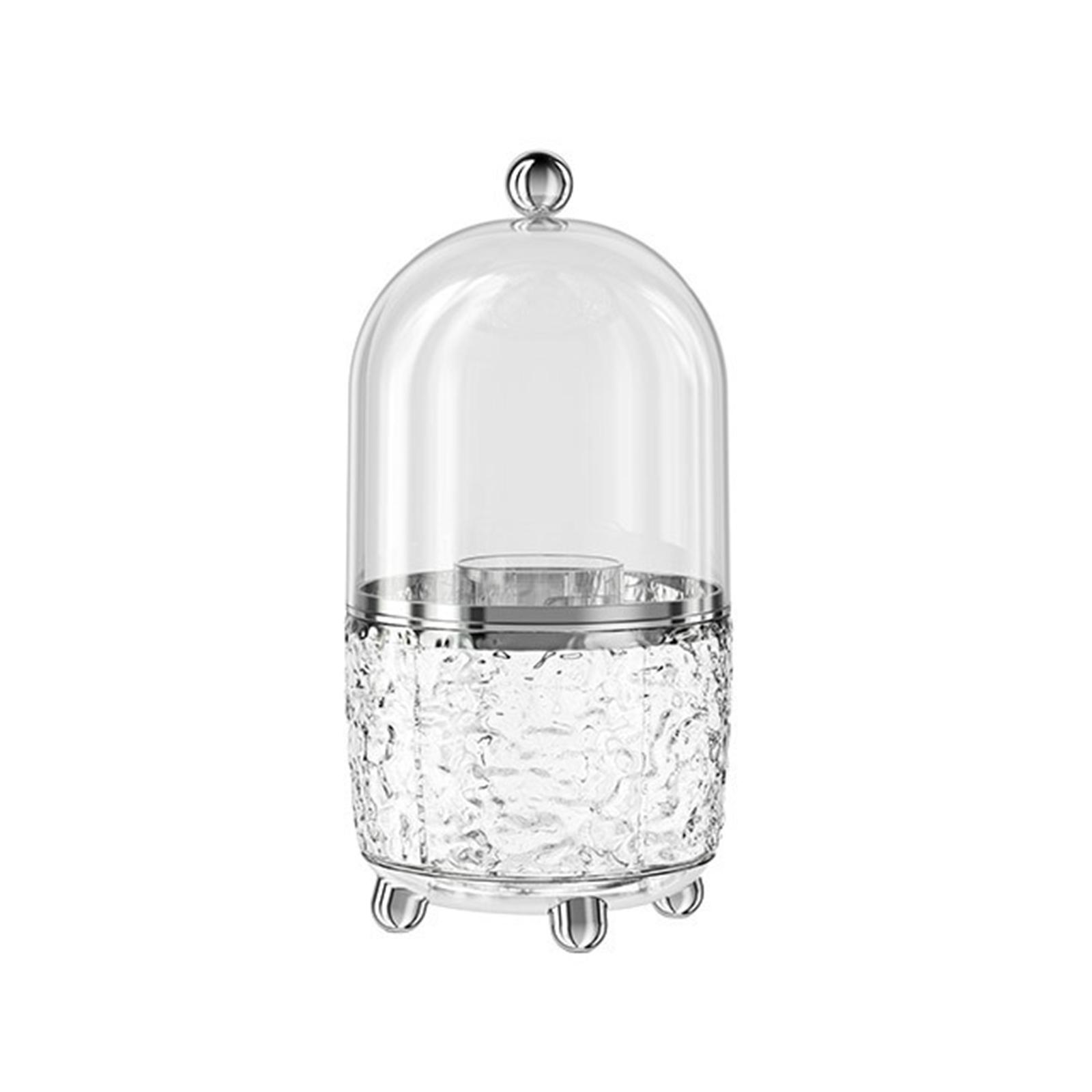 

Держатель для кистей для макияжа, вращающийся на 360° водонепроницаемый ящик для хранения, универсальный органайзер с крышкой, настольный органайзер для хранения средств по уходу за кожей