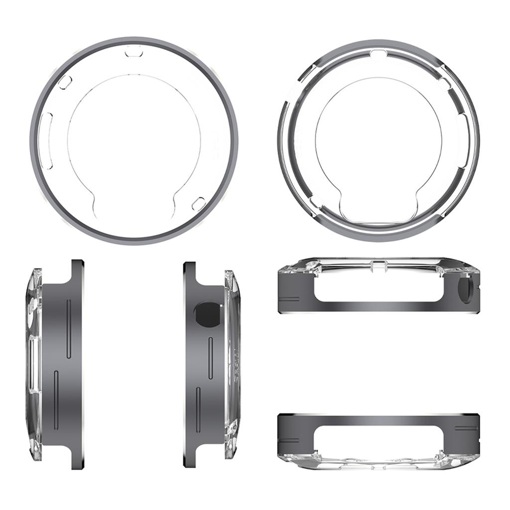 Protective Case for Nothing Watch 3 Pro Replacement Metal Watch Case Anti-Scratch Watch Cover Shell for Nothing Watch 3 Pro