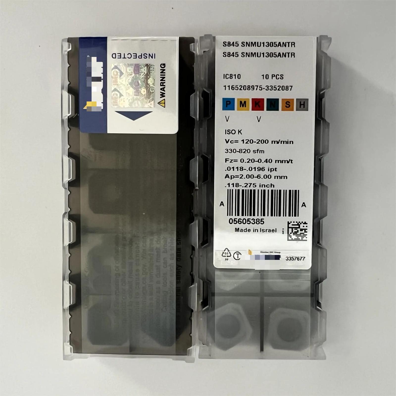 

S845SNMU1305ANTR IC810 /Industrial indexable Carbide Inserts 10 PCS