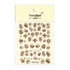 New Year Fortune Lion Dance Nail Stickers: 3D Relief for Cute and Prosperous Nails