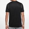Nike Fitted Solid Floral Round Neck Pullover Short Sleeve T-Shirt Men Tops Black BV6883-010