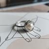 Silver Ring with Natural Pearl, Item Weight 3.06 G (2186786)