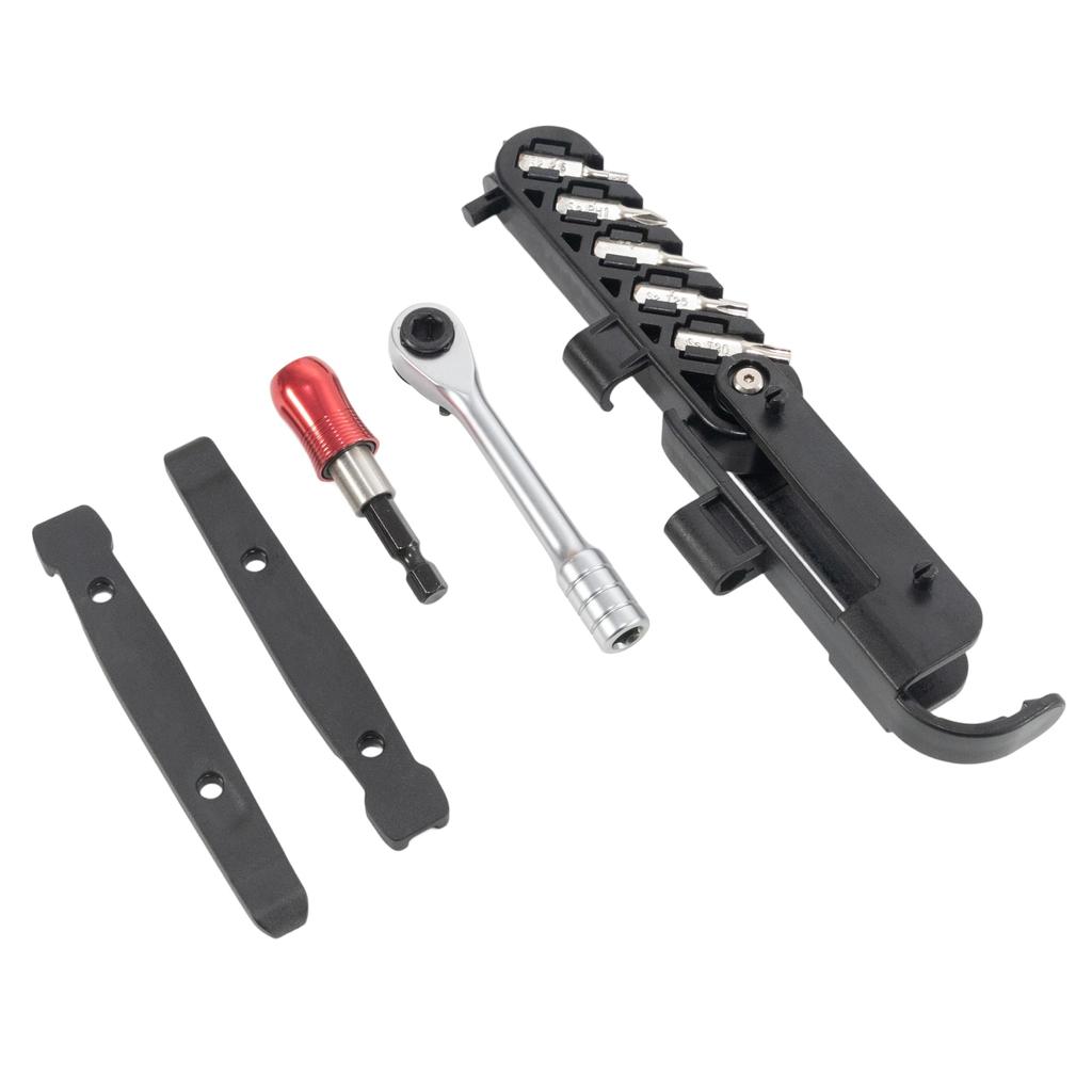 STEELMIGHT Bicycle Repair Tool Includes Puncture Repair Tire Change Ratchet Tire Bicycle Hex Wrench Lightweight and Perfect for Road Bikes 14-Piece