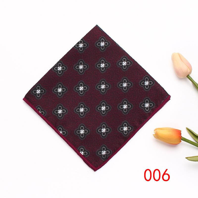 Rael Herrenkleid Businessanzug Einstecktuch Muster Brusttuch Taschentuch Bankett Kleines quadratisches Tuch Anzug Accessoires