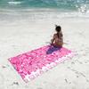 Cartoon G-Gloomy Rosa B-Bär-S Handtuch Weich Leicht Anti-Sand Großes Strandhandtuch Schnelltrocknend Bad Sport Familie