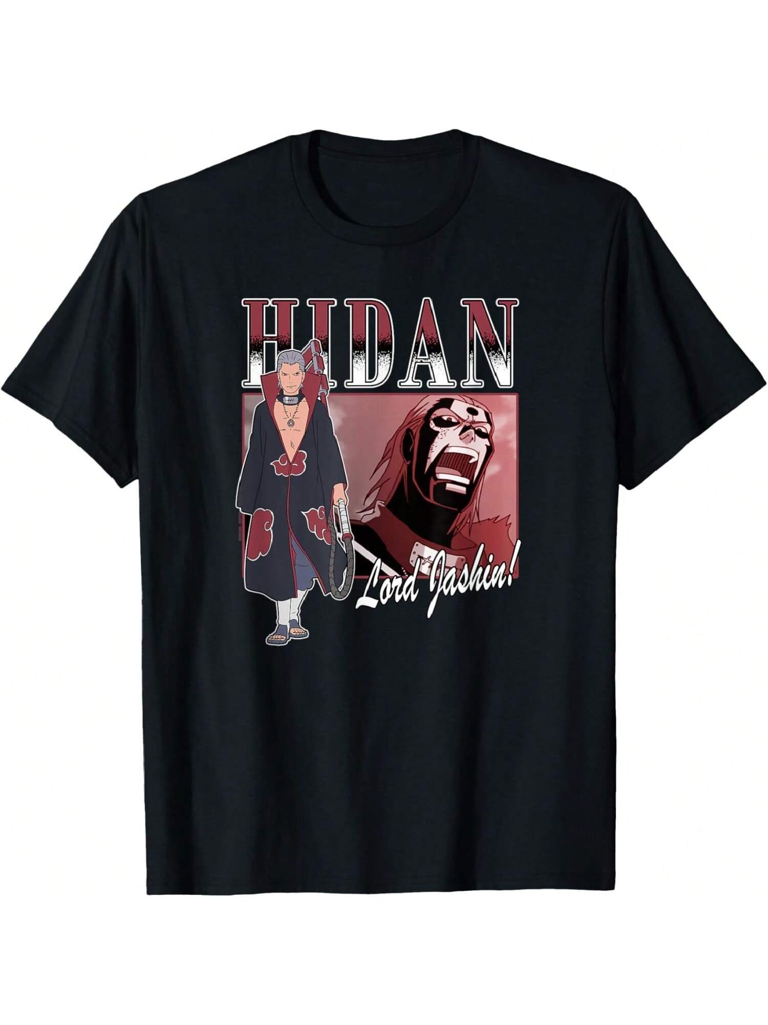 Narutos Shippuden Hidan Praise Jashin Akatsukis Orgs Anime T-Shirt S разноцветный