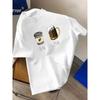 European Size Men' & Women' AM Coffee PM Beer Print T-Shirt - Short Sleeve Round Neck Casual & Athletic Top with AM/PM Caffeine, Machine Washable