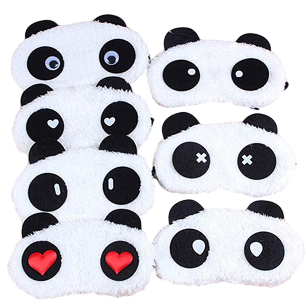 Modische 3D weiche Augen Schlafmaske gepolstert Schatten Abdeckung Rest Reisen entspannen schlafen Augenbinde