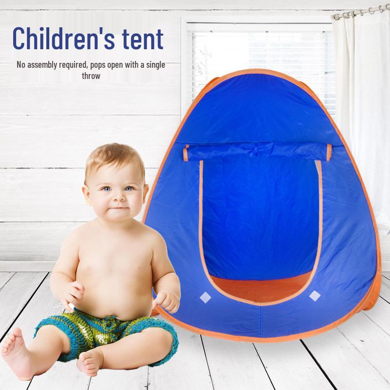 Indoor Blue Play Tent for Kids: Boys & Girls Playground
