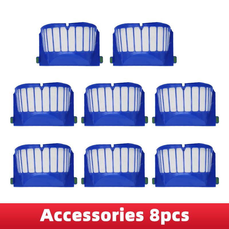 Hepa Filter for iRobot Roomba 500 Series 505 510 520 530 540 550 555 560 565(PET) 570 580 Robotic Vacuum Cleaner Accessories