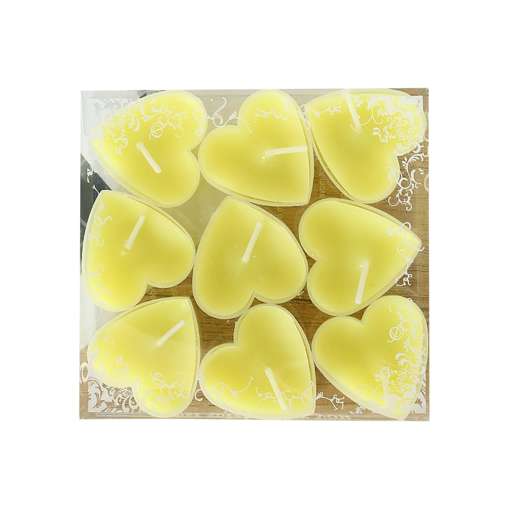 Heart Shaped Rose Scented Candle, Love Candle, Natural Soy Wax Decorative Candle, Wedding Party Birthday Christmas Valentine's Day Candle