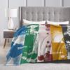 Shane Hollander & Ilya Rozanov Anime Blanket Heated Rivalry  Plush Throw Blanket Air Conditioning Portable Soft Warm Bedsprea