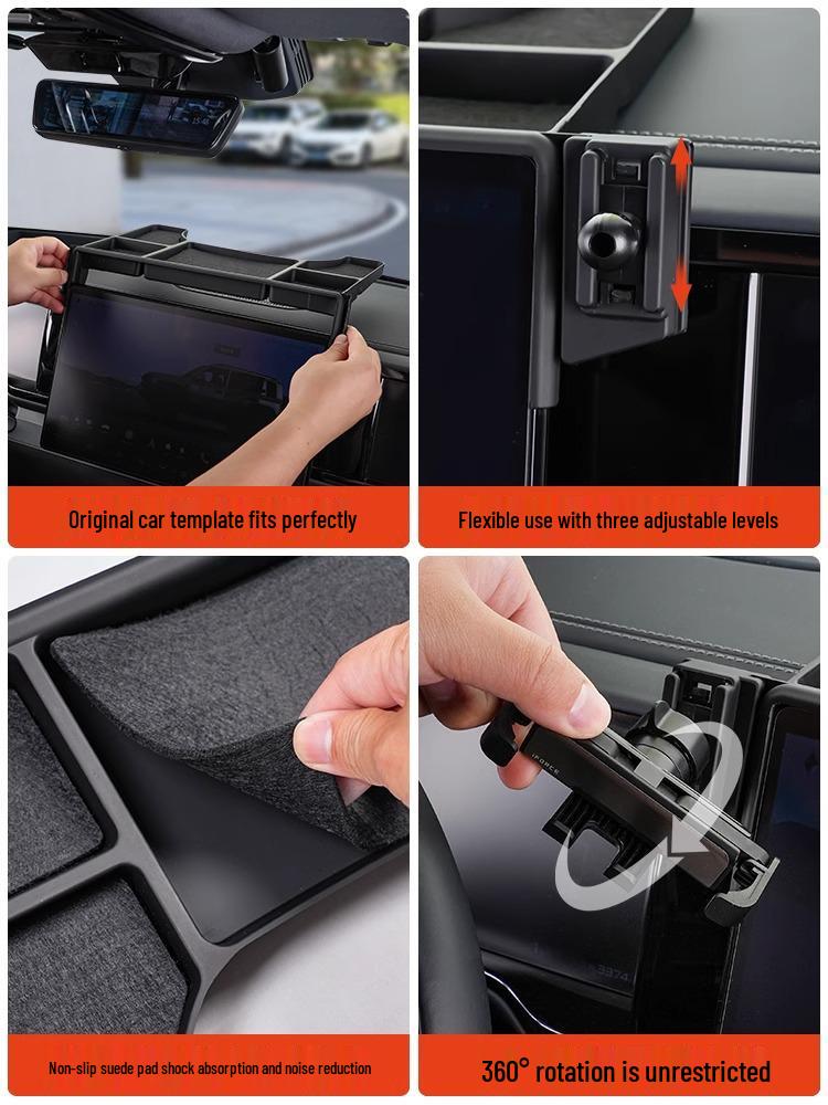 BYD Leopard 5 Phone Holder & Storage Box for Interior Enhancement