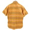 Indian Toyo Enterprise Border Pattern Short Sleeve Western Shirt M Men's Used
