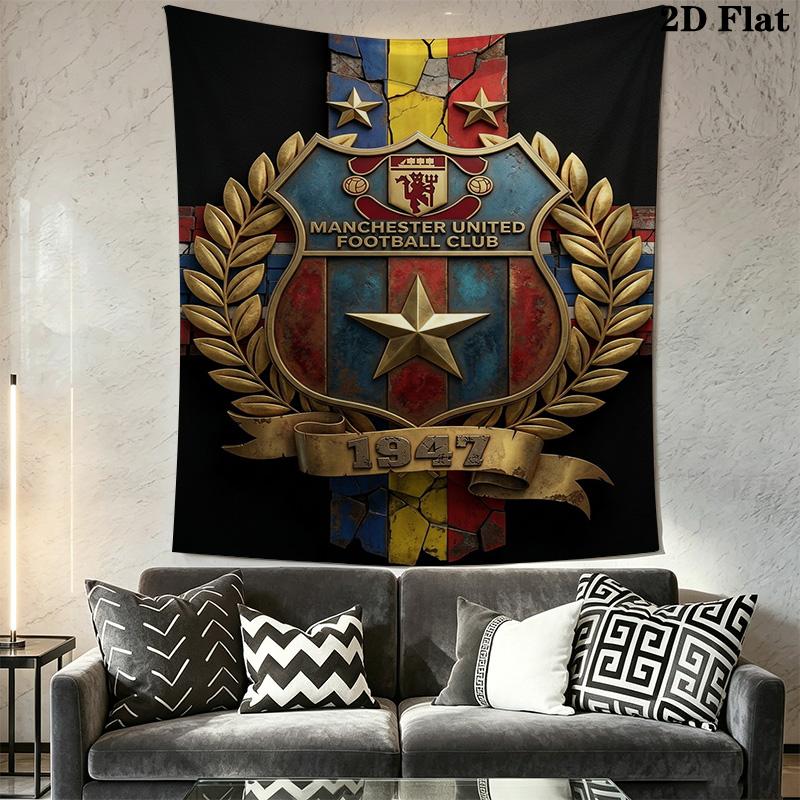 Manchester Football Club Threepiece Set 1 Duvet Cover 2 Pillowcase Without Core Bedding Set Soft And Comfortable Duvet Cover And Pillowcase