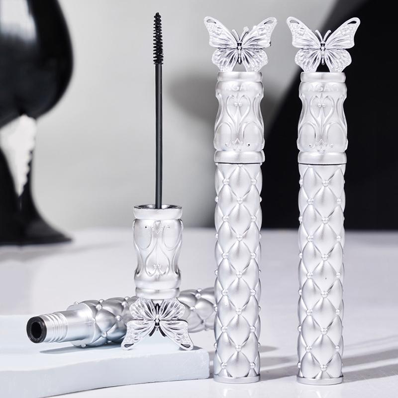 High Washable Mascara Makeup Volumizing Lengthening Defining Curling Waterproof Mascara Carbon Black Girls Gift