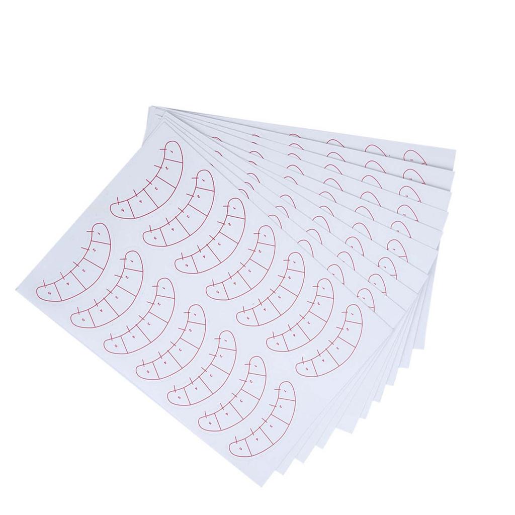 140PCS Eyelashes Extension Adhesive Sticker Eye Lash Isolation Positioning Pads Patches Tool