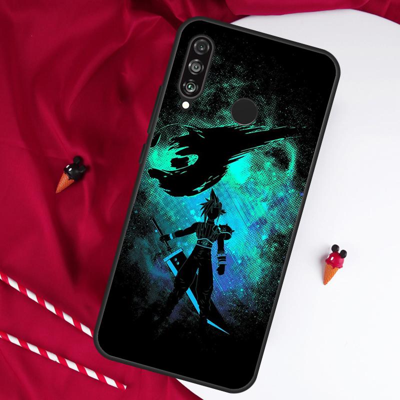 FINAL FANTASY Cloud Strife For Huawei Nova Y61 Y91 Y73 Y72 Y90 Y70 Y60 12s 12i 11i 8i 9 10 SE P60 P30 Pro P40 Lite Case