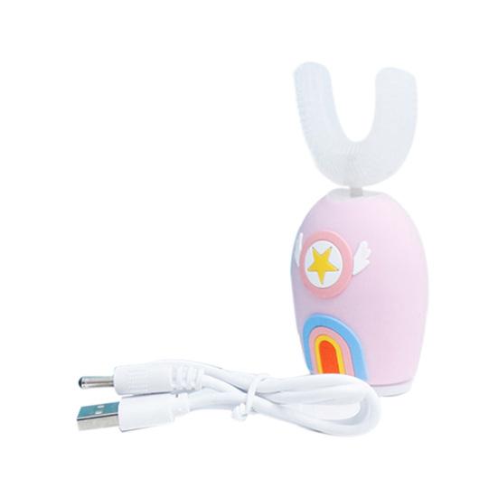 

Электрическая зубная щетка для малышей, высокочастотная осцилляция, портативная, глубокая чистка L B